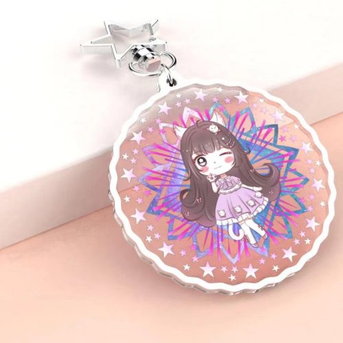 Cartoon Animation Keychain